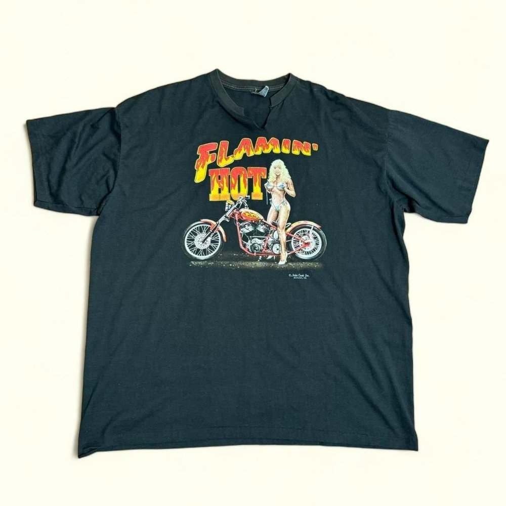 90 S Flamin Hot Biker Tee
